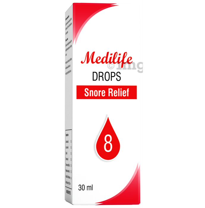 Medilife No 8 Snore Relief Drop (30ml Each)