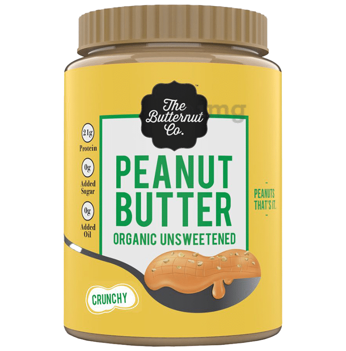 The Butternut Co. Peanut Butter Organic Unsweetened Crunchy