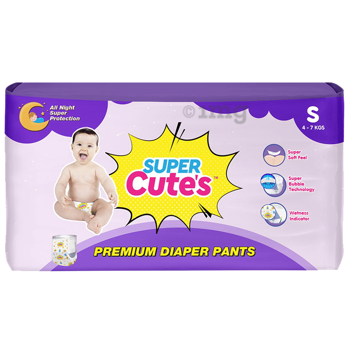Super Cute's Premium Diaper Pants Small