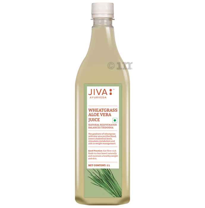 Jiva Ayurveda Wheatgrass Aloe Vera Juice