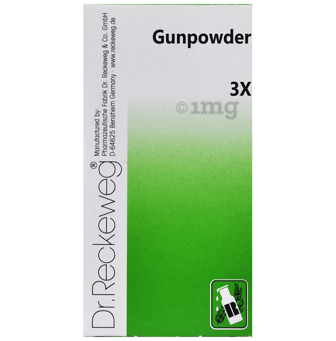 Dr. Reckeweg Gunpowder Trituration Tablet 3X