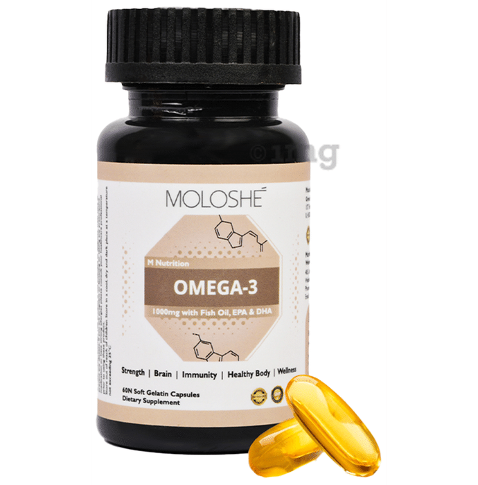 Moloshe Omega 3 Soft Gelatin Capsule