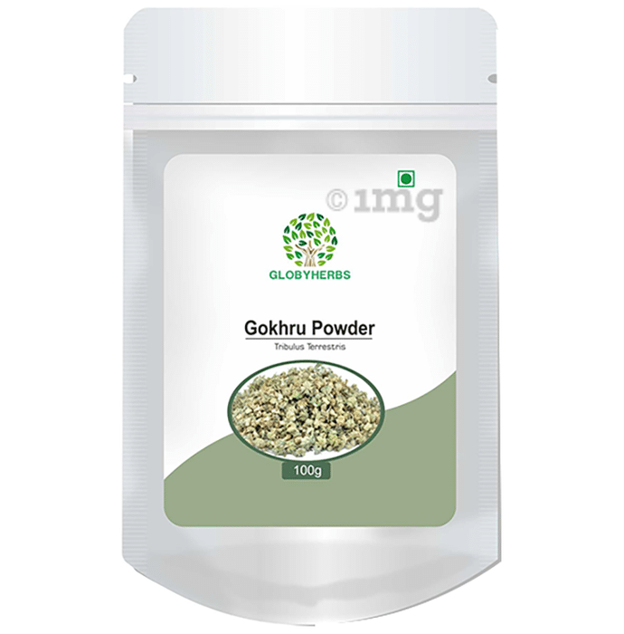 Globyherbs Gokhru (Tribulus Terrestris) Powder