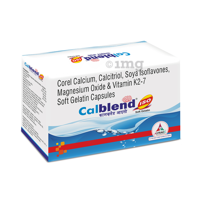 Calblend ISO Soft Gelatin Capsule Buy strip of 10 soft gelatin capsules at best price in India