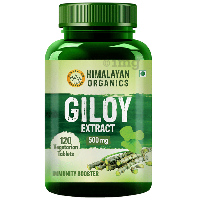 Himalayan Organics Giloy Extract 500mg Vegetarian Capsule