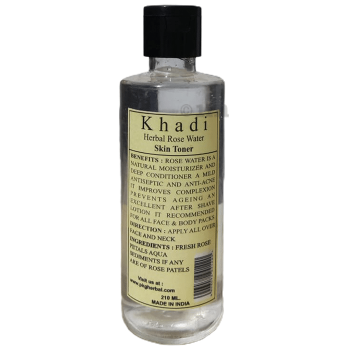 Khadi Herbal Rose Water Skin Toner