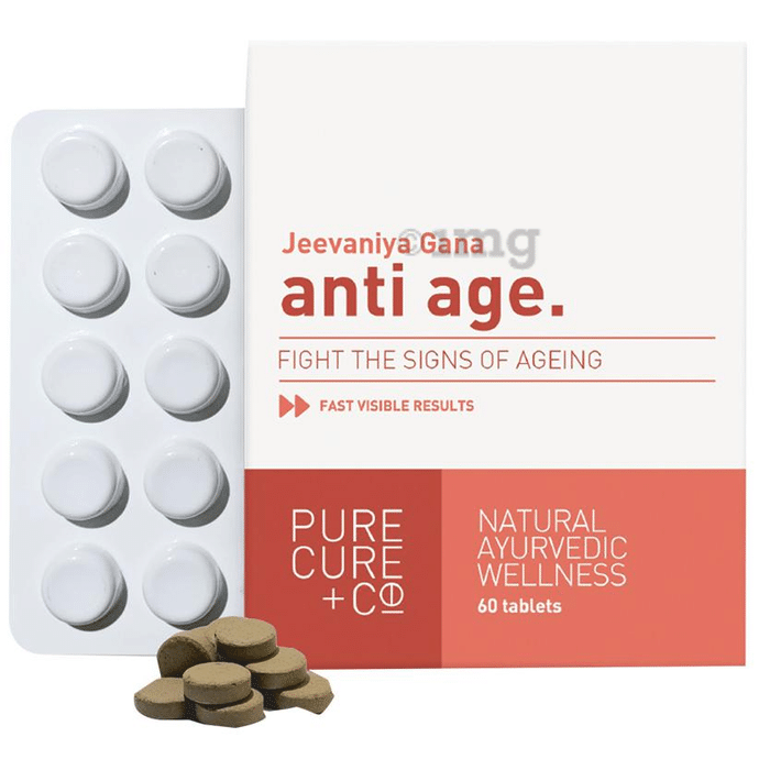 Pure Cure +Co Jeevaniya Gana Anti Age Tablet