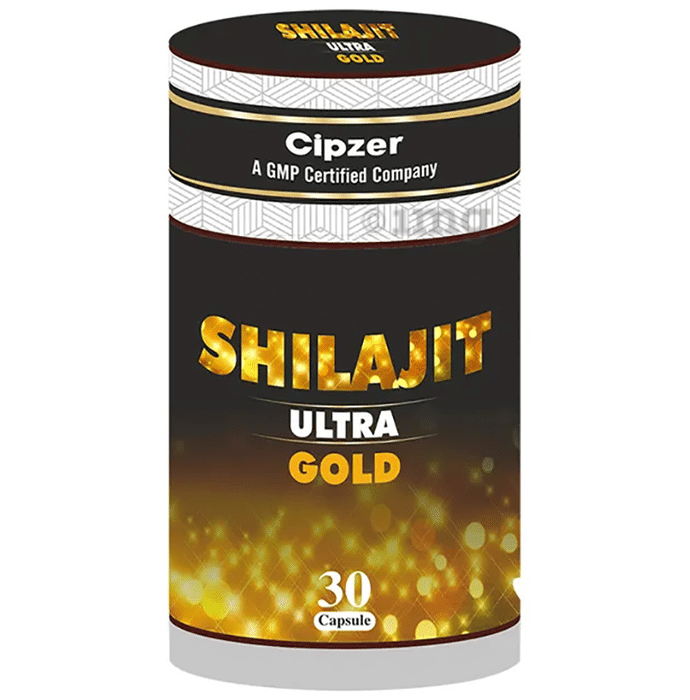 Cipzer Shilajit Ultra Gold Helps to Improve Strength, Stamina and Power Capsule