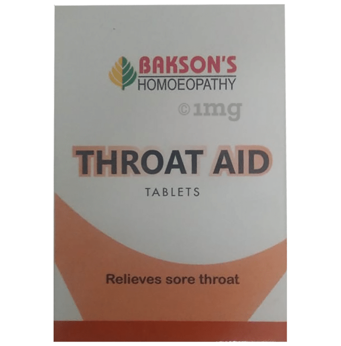 Baksons Throat Aid Tablet Buy Bottle Of 75 Tablets At Best Price In