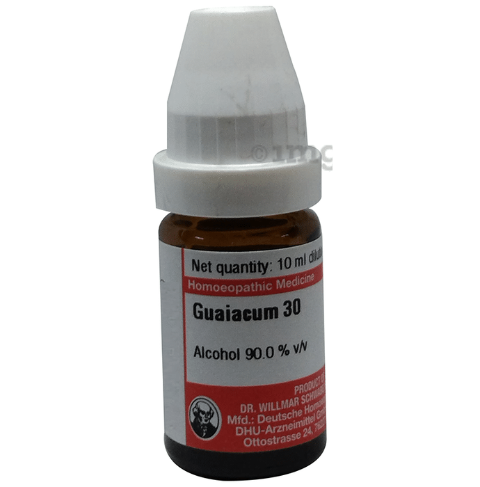 Dr Willmar Schwabe Germany Guaiacum Dilution 30