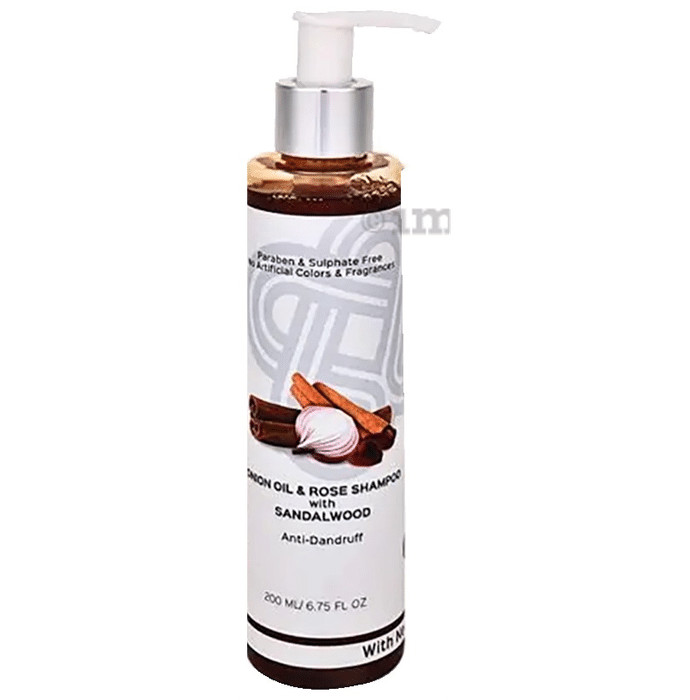 Teal & Terra Onion Oil & Rose with Sandalwood Shampoo