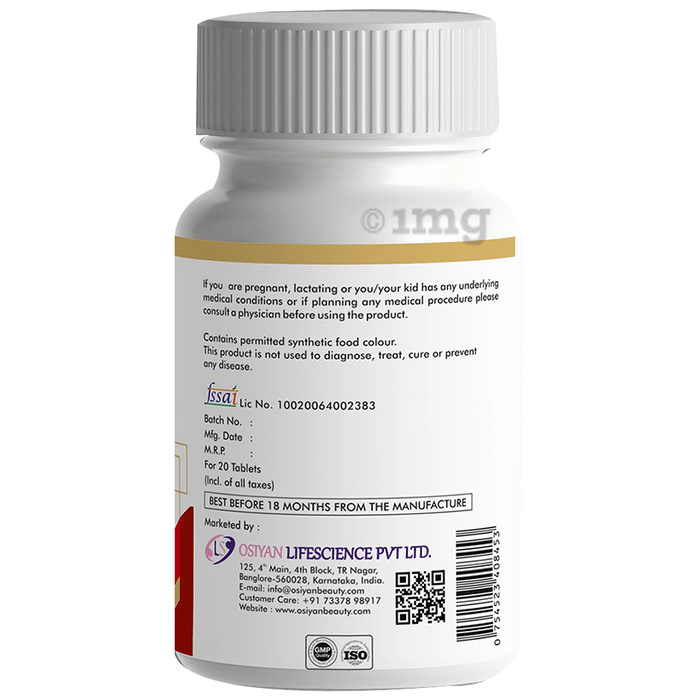 Osyliwa Hyaluronic Acid Tablet Sugar Free: Buy bottle of 20 ...