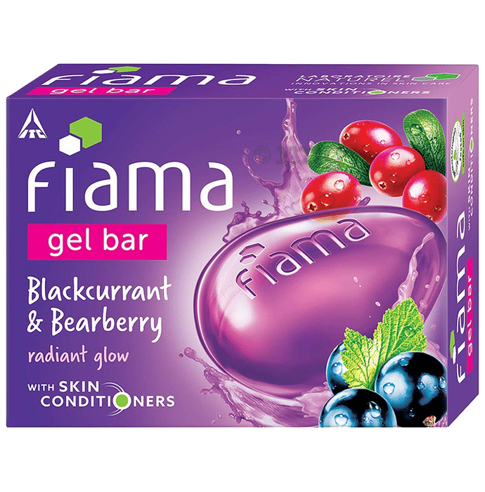 Fiama Blackcurrant & Bearberry Gel Bar (125gm Each)