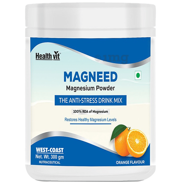 HealthVit Magneed Magnesium Powder Orange