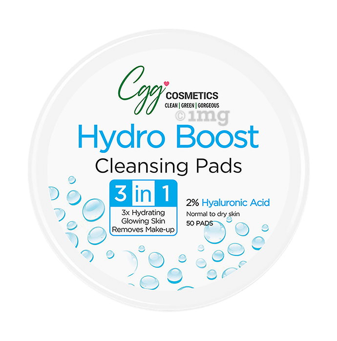 CGG Cosmetics Hydro Boost Cleansing Pads