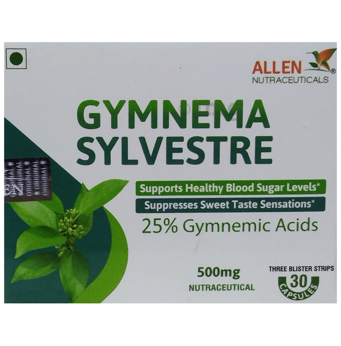 Allen Nutraceutical Gymnema Sylvestre Vegetaraian Capsule