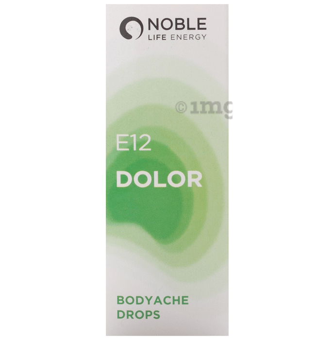 Noble Life Energy E12 Dolor Bodyache Drop