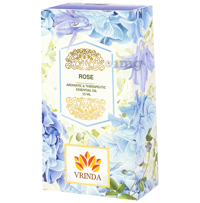 Vrinda Rose Aromatic & Therapeutic Essential Oil