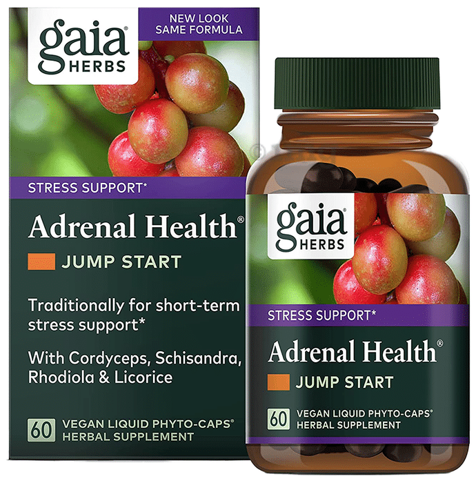 Gaia Herbs Adrenal Health Jump Start Capsule