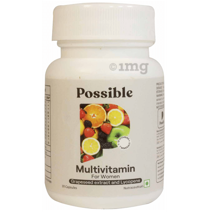 Possible Multivitamin Capsule for Women