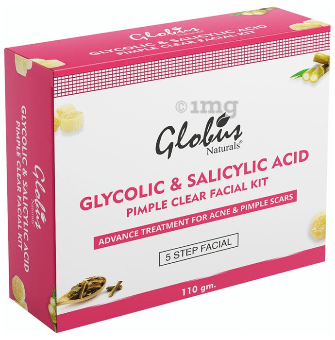 Globus Naturals Glycolic & Salicylic Acid Facial Kit