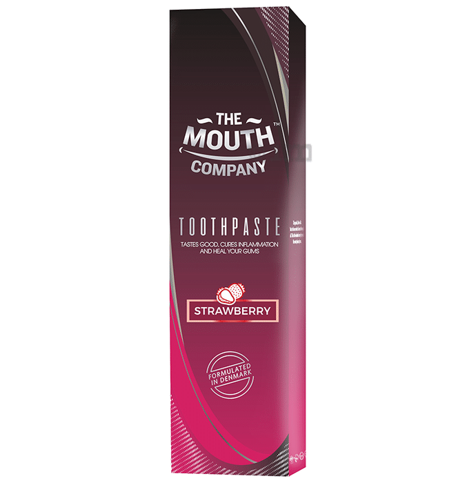 The Mouth Company Strawberry Toothpaste (50gm Each)