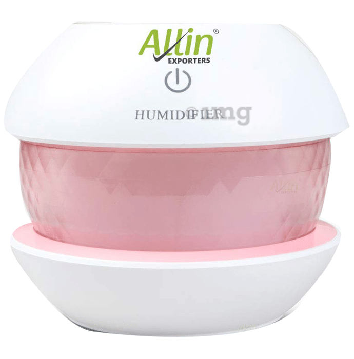 Allin Exporters H03 Magic Diamond USB Mini Ultrasonic Humidifier (150ml Tank)