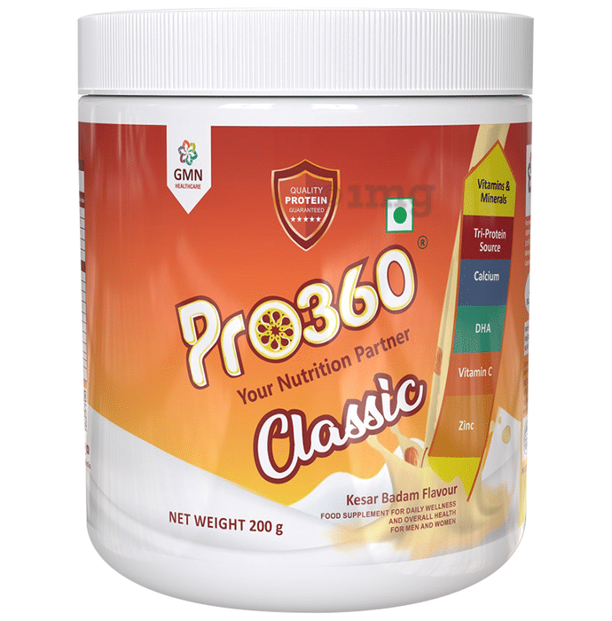 Pro360 Protein Powder Classic Kesar Badam