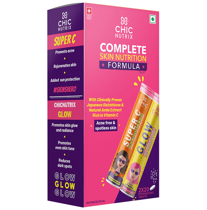 Chicnutrix Complete Skin Nutrition Formula Effervescent Tablet (20 Each)