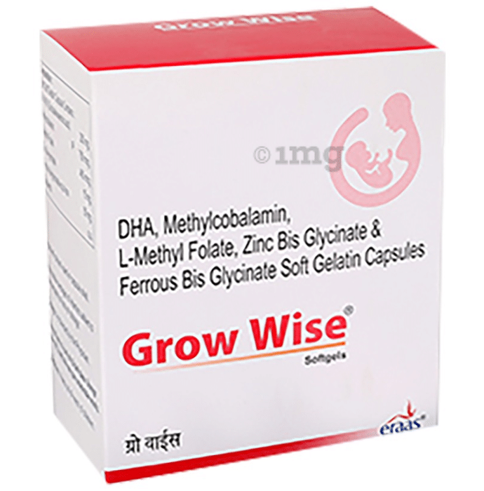 Grow Wise Soft Gelatin Capsule