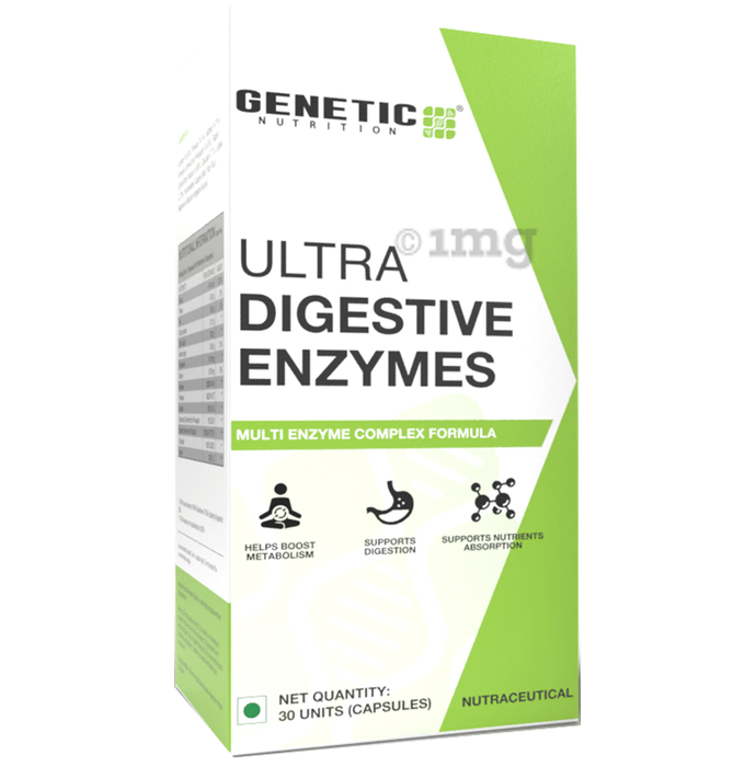 Genetic Nutrition Ultra Digestive Enzymes Capsule