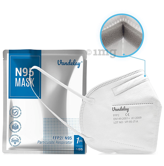 Vandelay N95 Protective Mask White