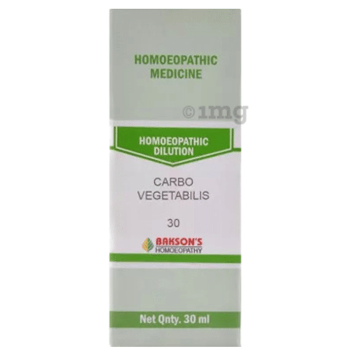 Bakson's Carbo Vegetabilis Dilution 30