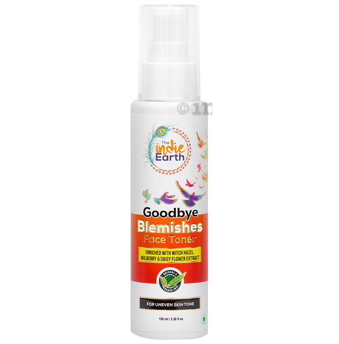 The Indie Earth Goodbye Blemishes Face Toner