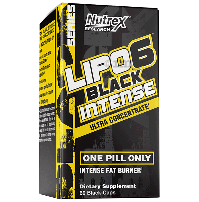 Nutrex Research Lipo 6 Black Intense Ultra Concentrate Capsule