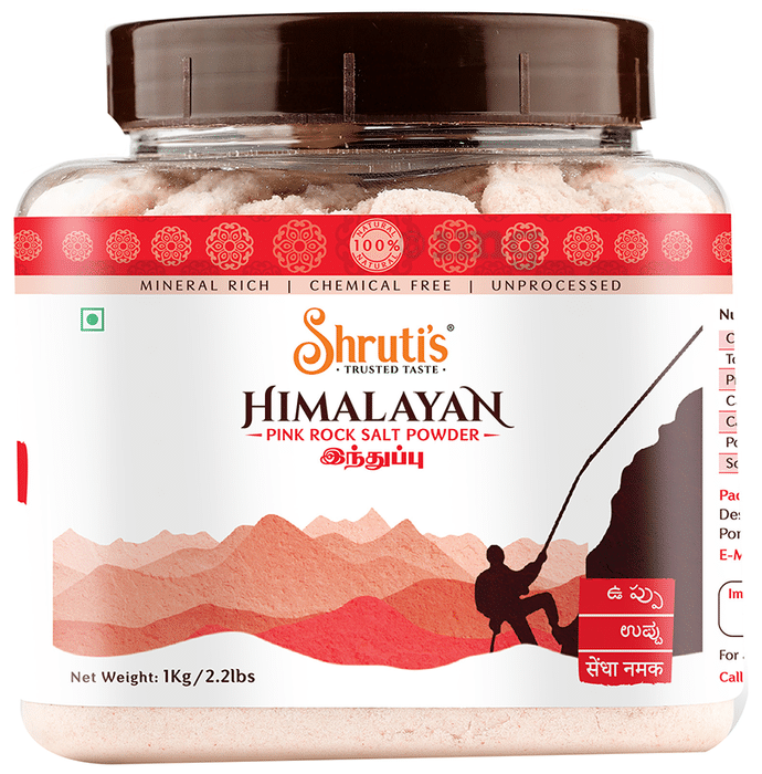 Shruti's Himalayan Rock Salt Powder Pink