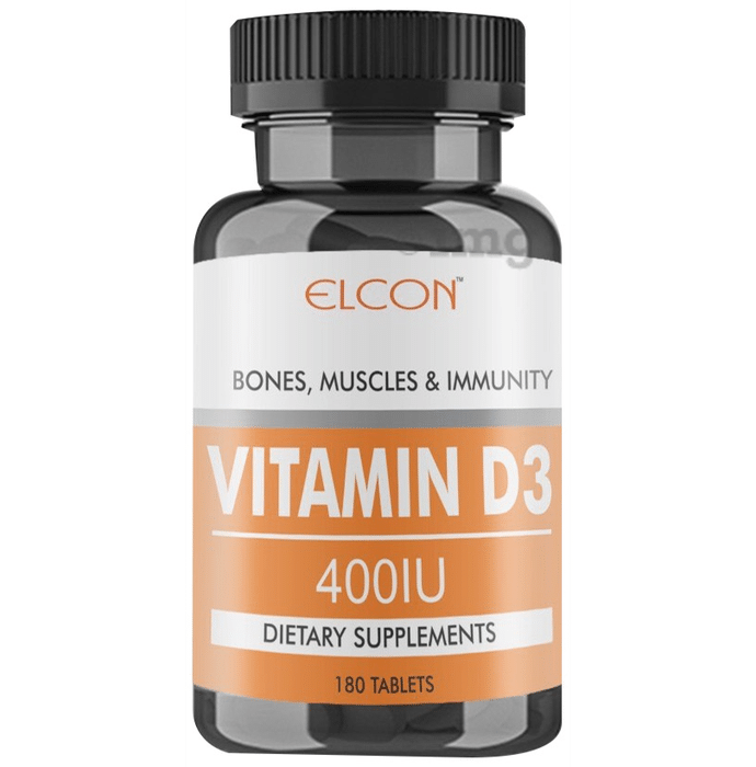 Elcon Vitamin D3 400IU Tablet