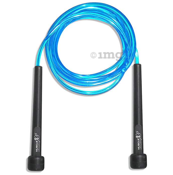 MuscleXP Skipping Rope Blue and Black