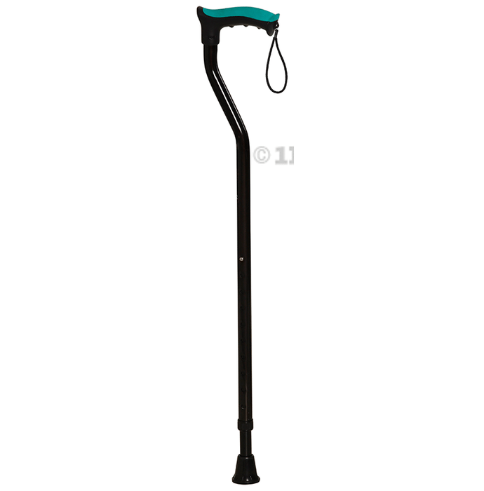 Tynor L-07 Walking Stick (Soft Top) Universal Black