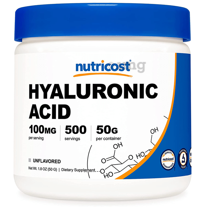 Nutricost Hyaluronic Acid 100mg Powder