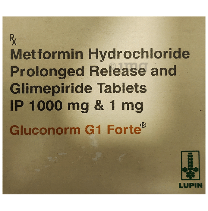 Gluconorm-G 1 Forte Tablet PR