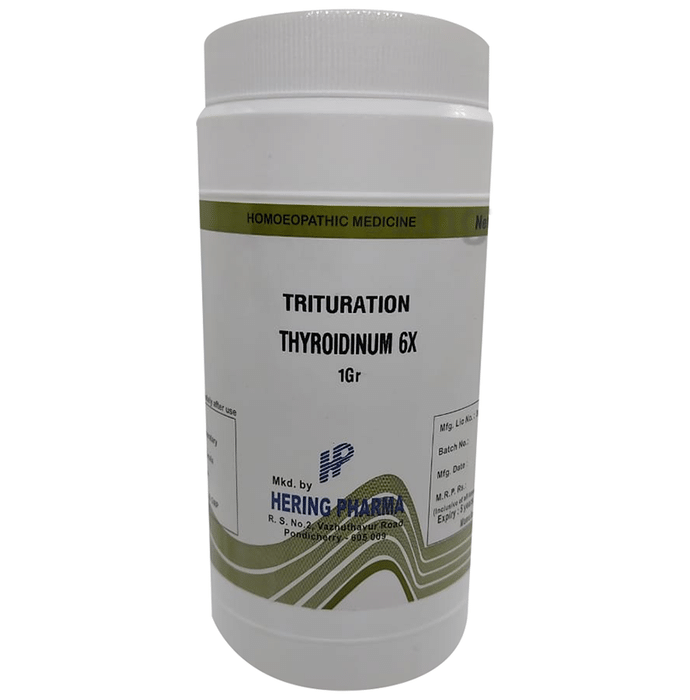 Hering Pharma Thyroidinum Trituration Tablet 6X