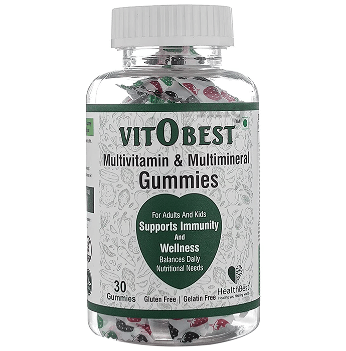 HealthBest VitObest Multivitamin & Multimineral Gummies
