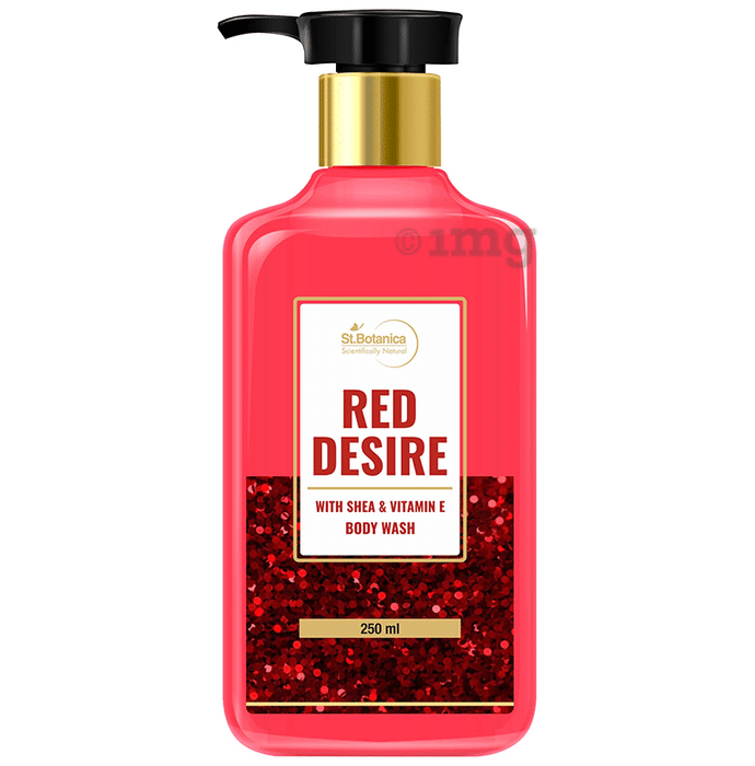 St.Botanica Red Desire with Shea & Vitamin E Body Wash
