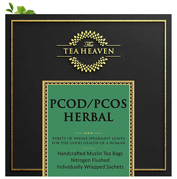 The Tea Heaven PCOD & PCOS Herbal Tea bag (6.5gm Each)