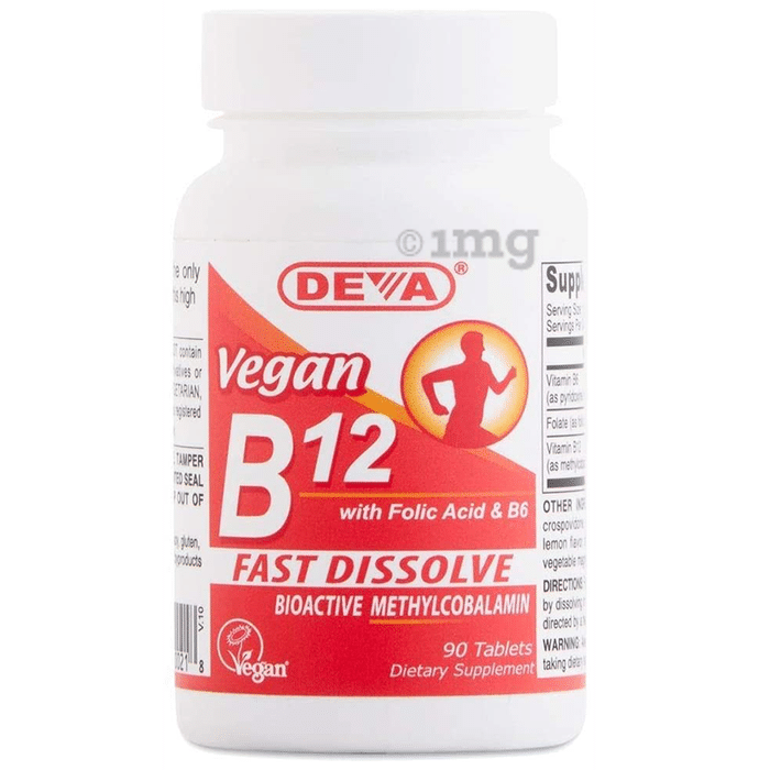 Deva Vegan B12 Tablet