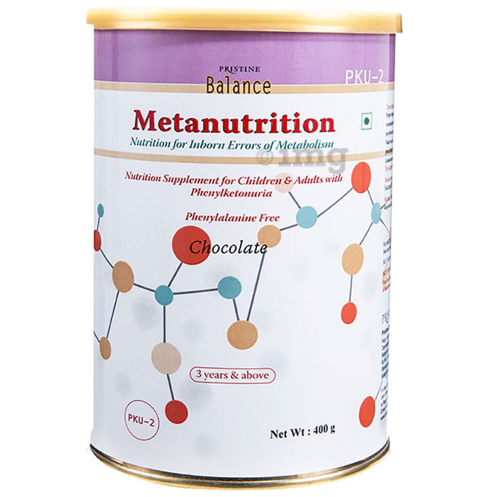 Pristine Balance Metanutrition PKU 2 (3 Years & Above) for Metabolism | Flavour Powder Chocolate