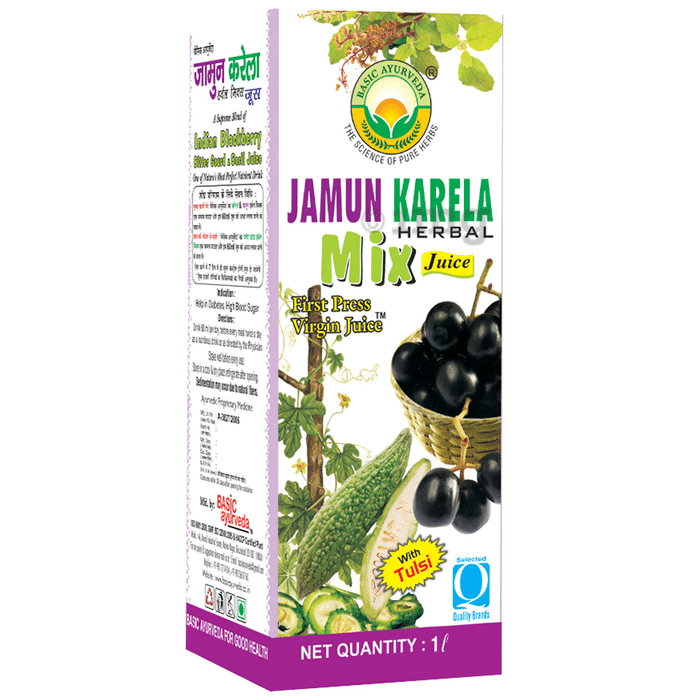 Basic Ayurveda Jamun Karela Mix Juice