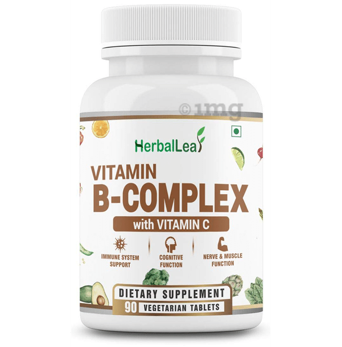 HerbalLeaf Vitamin B Complex + Vitamin C Tablet