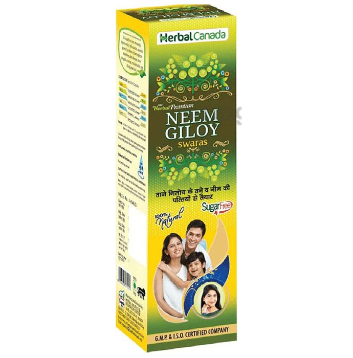 Herbal Canada Herbal Premium Neem Giloy Swaras Sugar Free